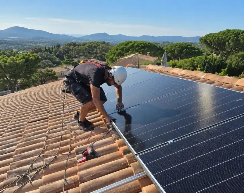 Installateur panneaux solaires La Bastide-des-Jourdans — pose photovoltaïque sur toiture